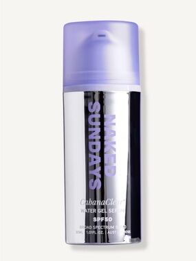 Naked Sundays CabanaClear Water Gel Serum Sunscreen   SPF 50 — NWT